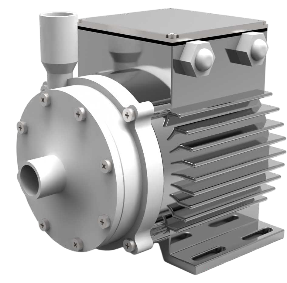 YACI magnetic-bearing bearingless centrifugal pump family
